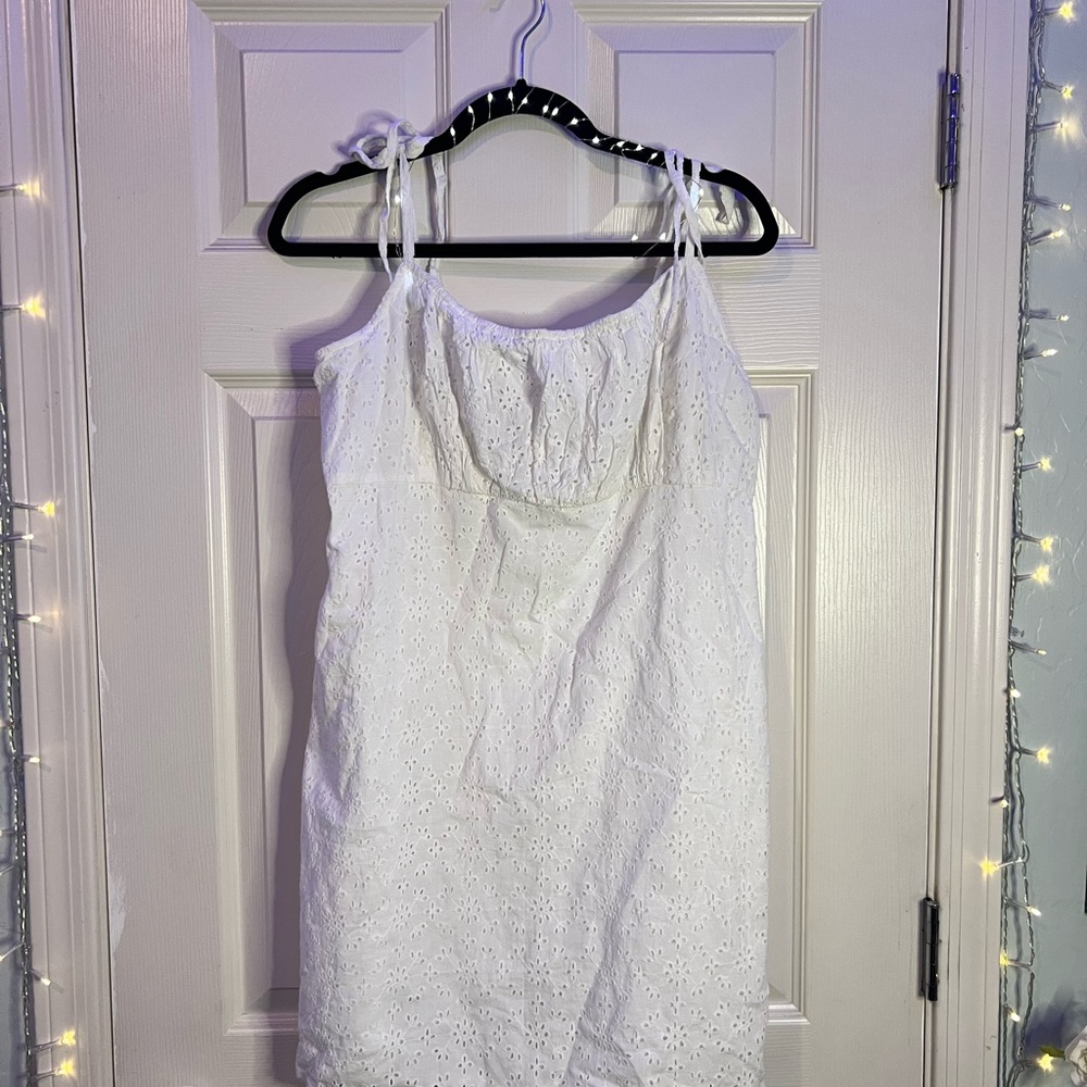 RSQ/ Tillys White Eyelet Dress XXL